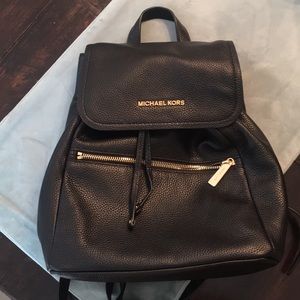 Michael Kors Large Flap backpack leather